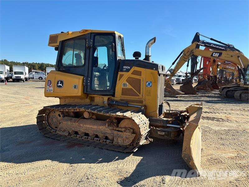 John Deere 550K Crawler Dozer Pásové dozery