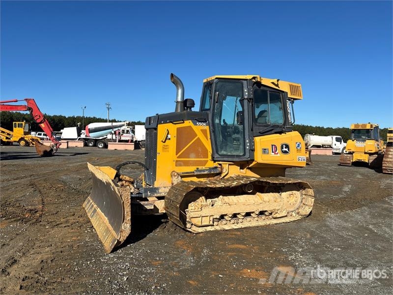 John Deere 550K Crawler Dozer Гусеничні бульдозери