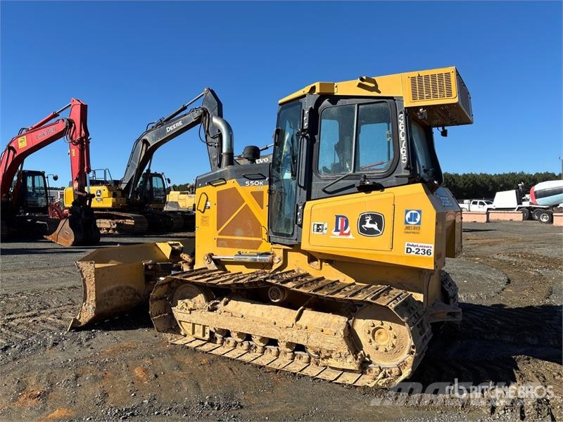 John Deere 550K Crawler Dozer Гусеничні бульдозери