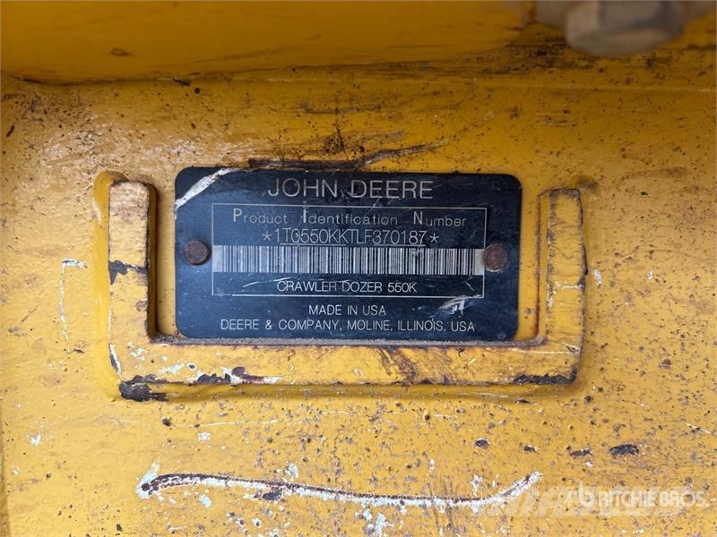 John Deere 550K LGP Crawler Dozer 履带式推土机