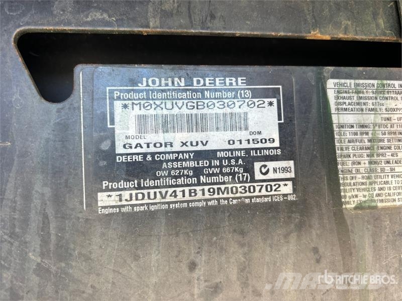 John Deere 620I 4x4 Utility Vehicle Redskapsbärare