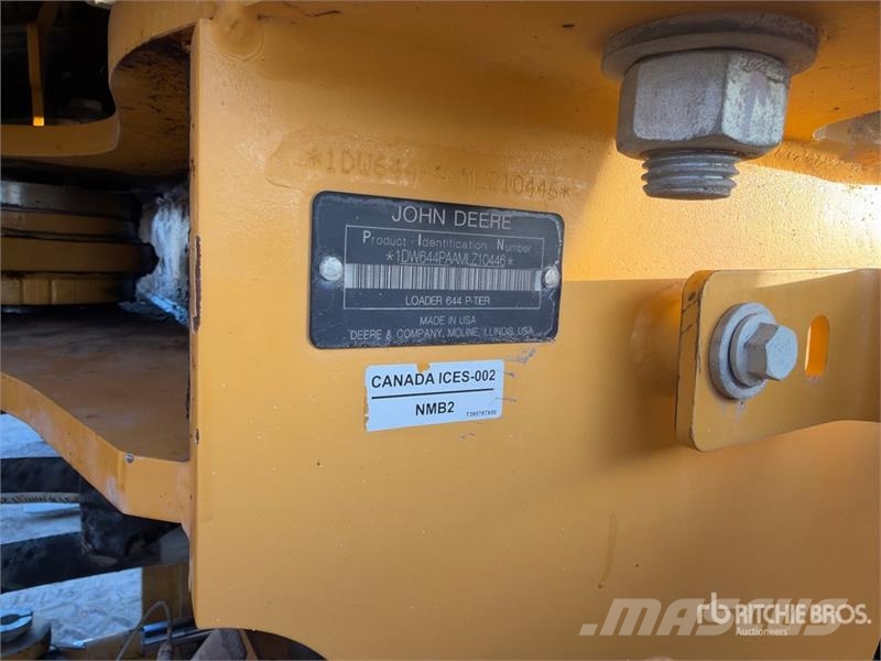 John Deere 644 P-Tier 輪胎式裝載機