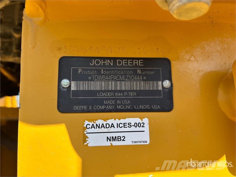 John Deere 644 P-Tier Kolesni nakladalci