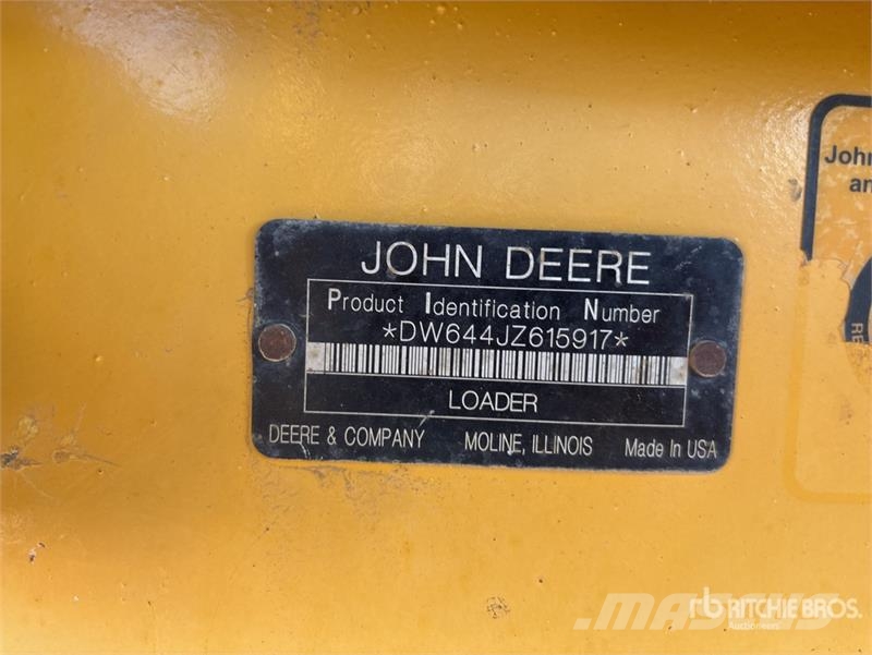 John Deere 644J Wheel loaders