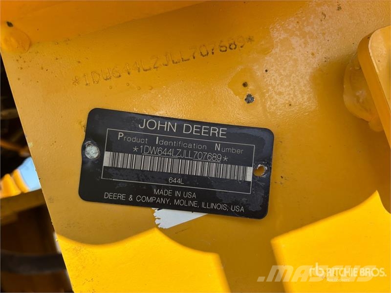 John Deere 644L Wheel Loader Kolesni nakladalci
