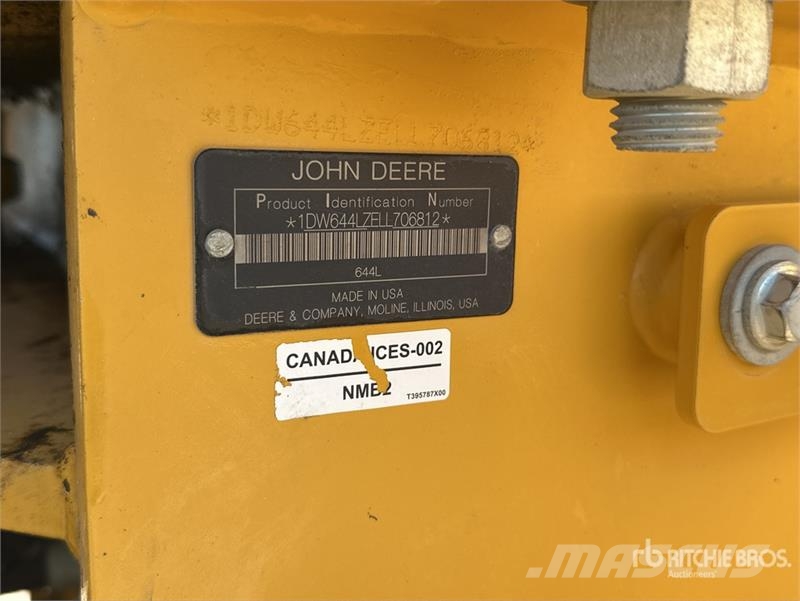 John Deere 644L Wheel Loader Radlader