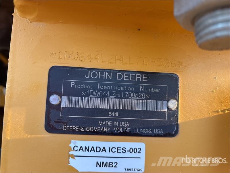 John Deere 644L Wheel Loader Radlader