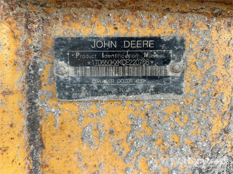John Deere 650K LGP Crawler Dozer Rupsdozers