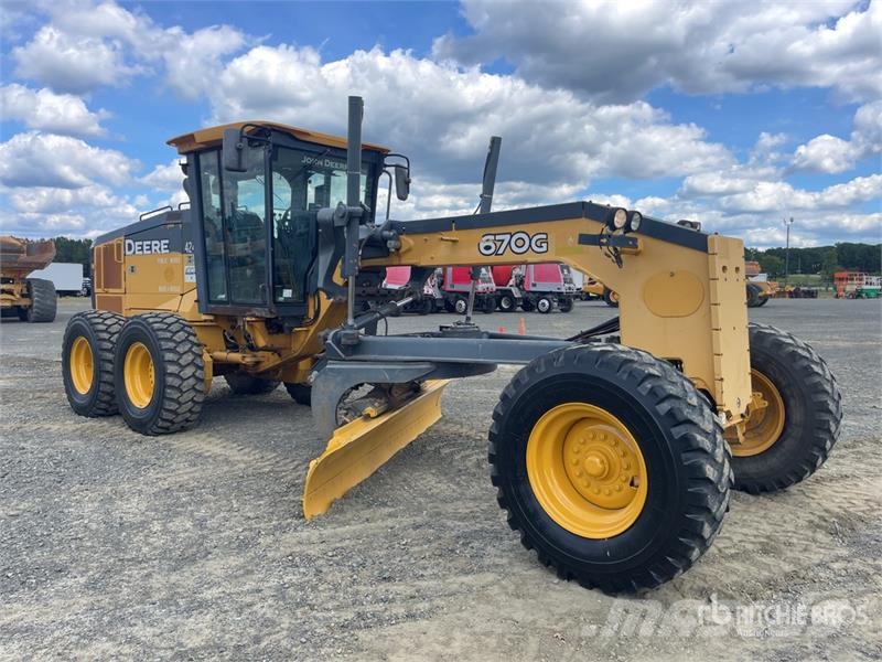 John Deere 670G Motor Grader Veihøvler