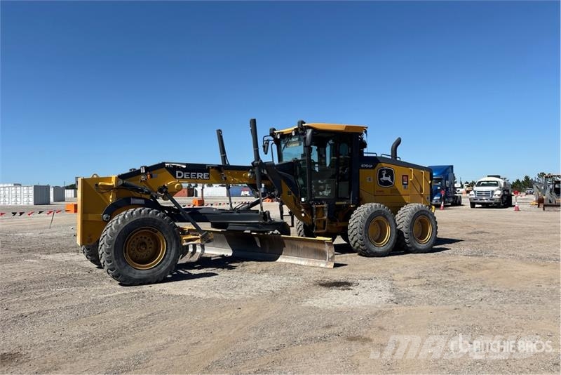 John Deere 670GP Motor Grader معدات تمهيد الطرق