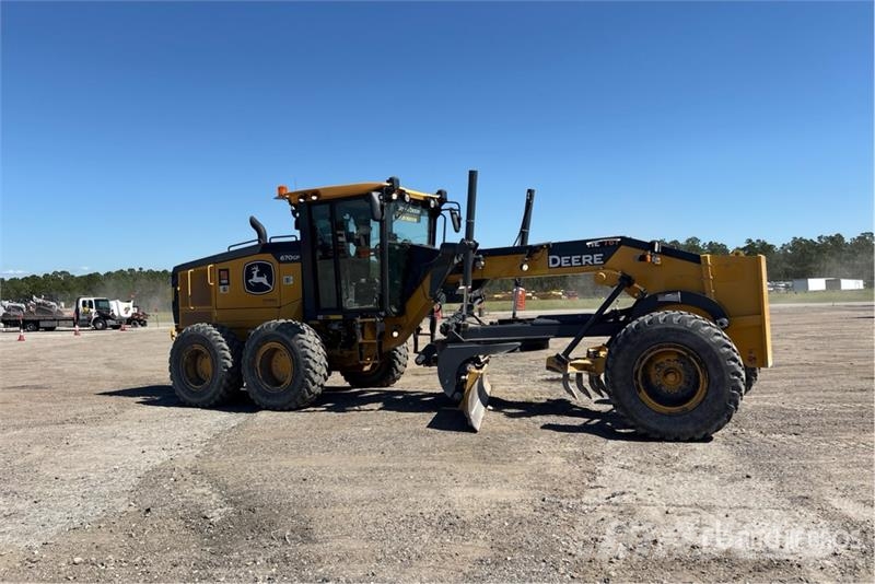 John Deere 670GP Motor Grader معدات تمهيد الطرق