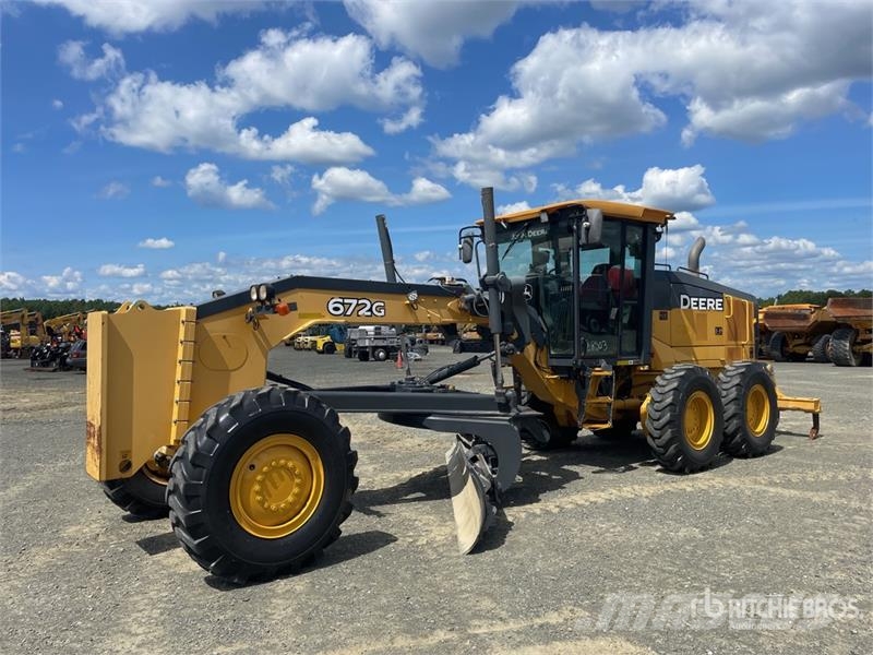 John Deere 672G AWD Motor Grader Veihøvler