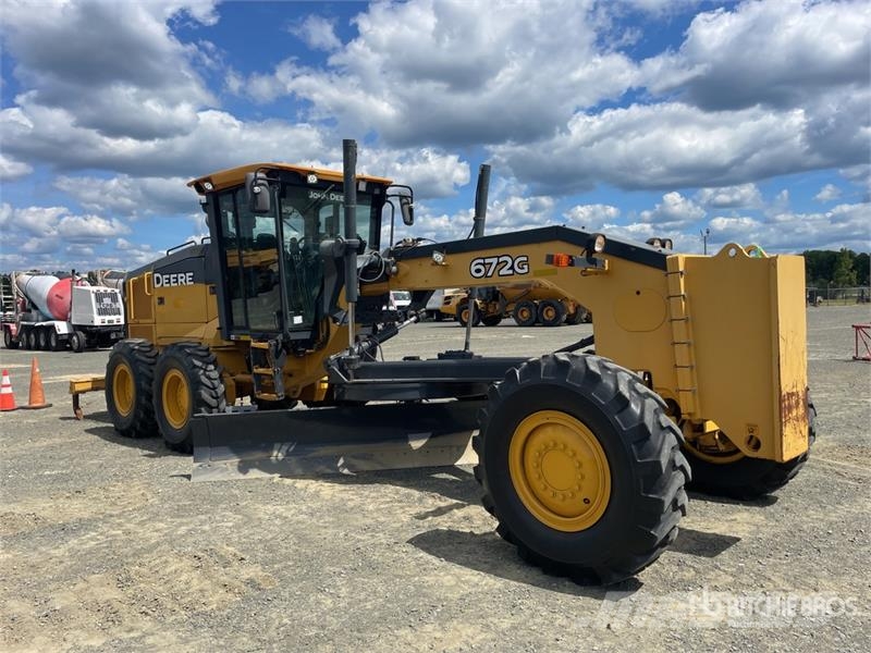 John Deere 672G AWD Motor Grader Veihøvler