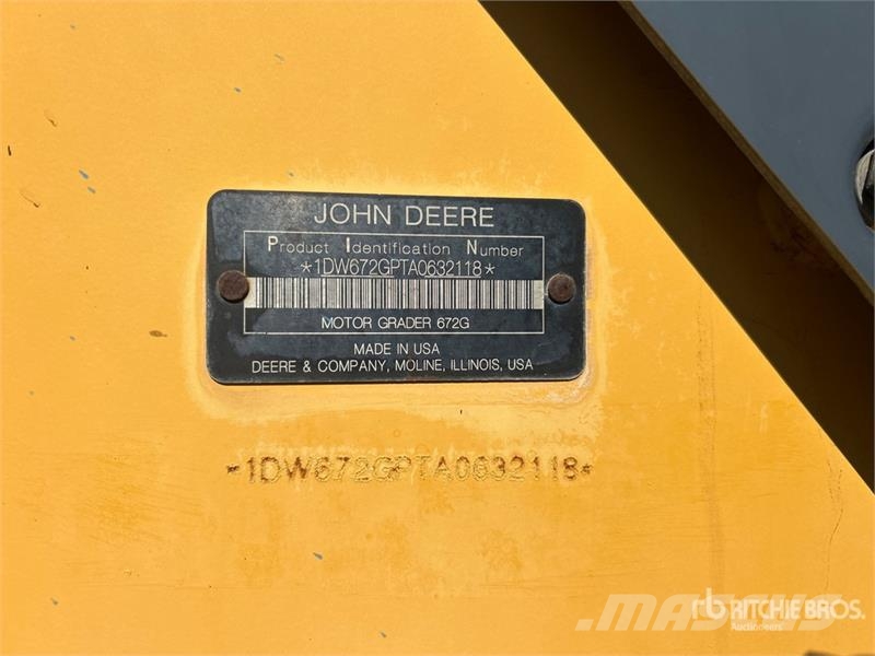 John Deere 672GP AWD Motor Grader 平土機