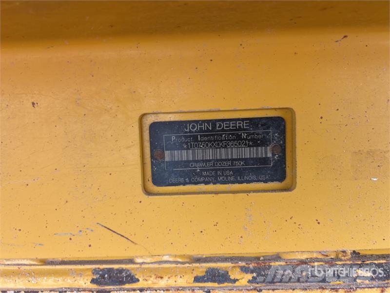 John Deere 750K 履帶推土機