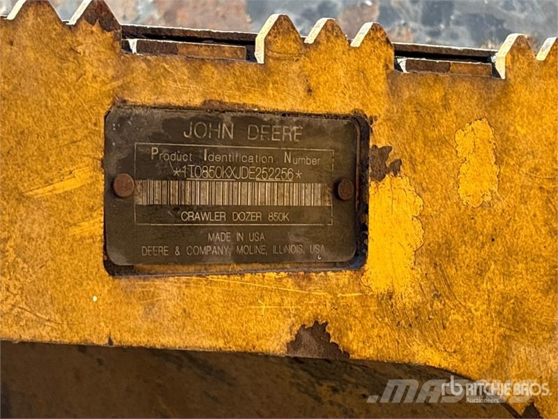 John Deere 850K Crawler Dozer (Inoperable) Rupsdozers