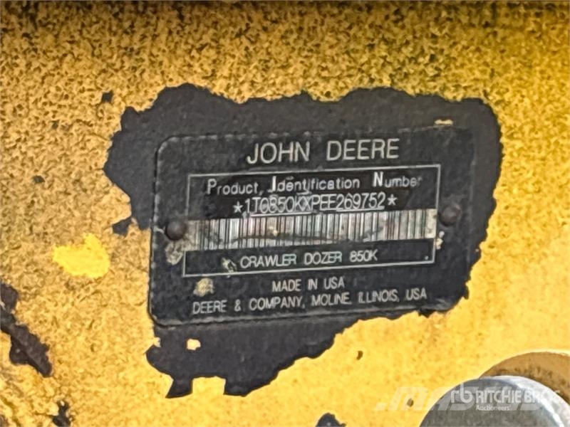 John Deere 850K LGP Pipelayer w/ Midwestern M572 CXL Conversi Pipelayer dozers