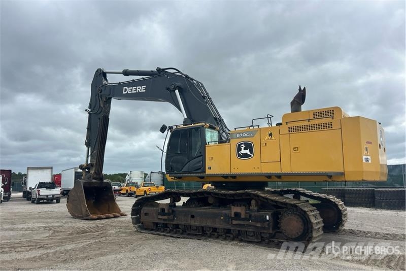 John Deere 870GLC Tracked Excavator Excavatoare pe șenile