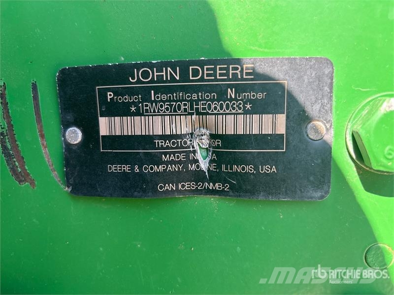 John Deere 9570R Agriculture - Others