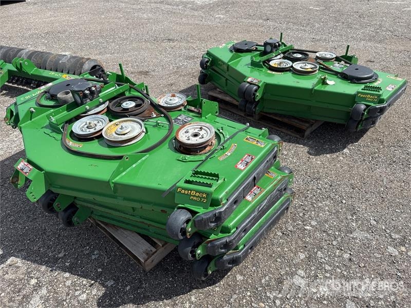 John Deere of (5) John Deere Fast Back Pro 72 72 In Mower Dec Sonstige Landmaschinen