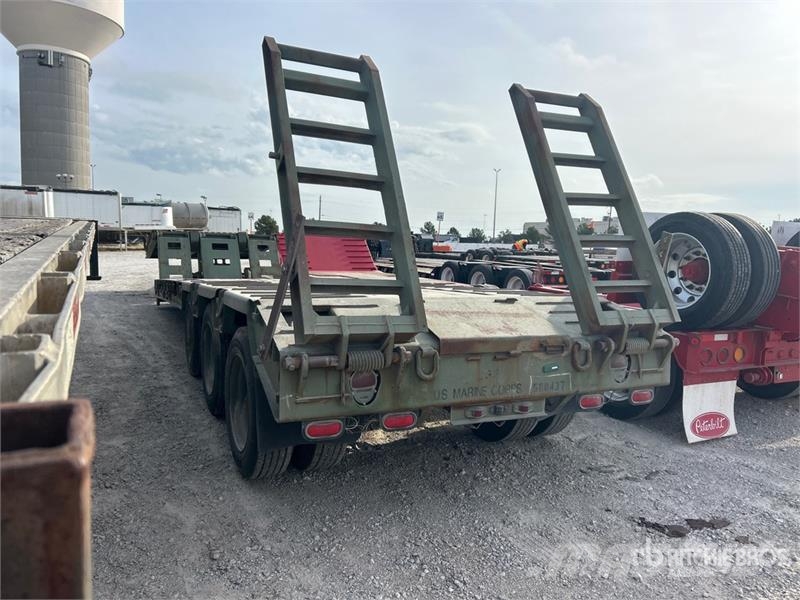 Kalyn 40 ft Tri/A Folding Neck Trailer Zemie treileri