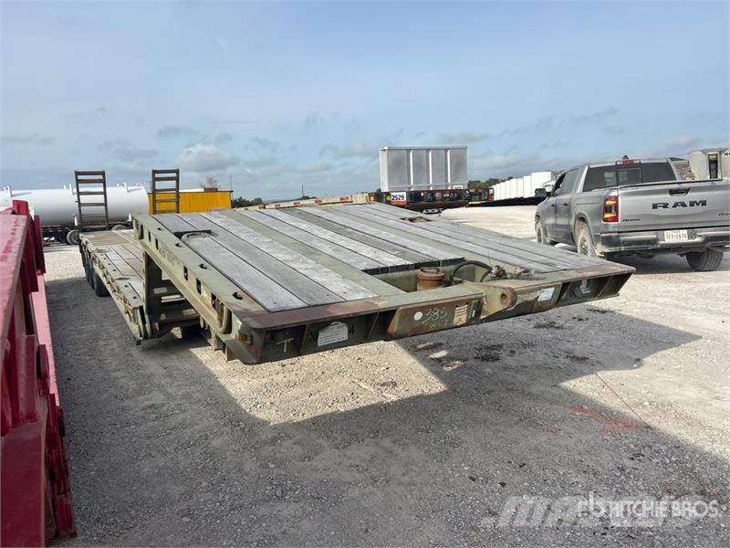 Kalyn 40 ft Tri/A Folding Neck Trailer Zemie treileri