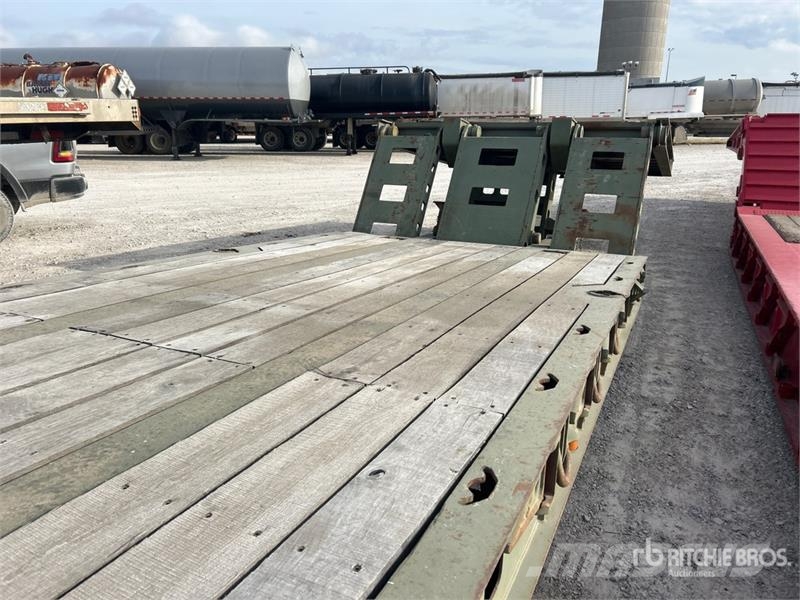Kalyn 40 ft Tri/A Folding Neck Trailer Zemie treileri