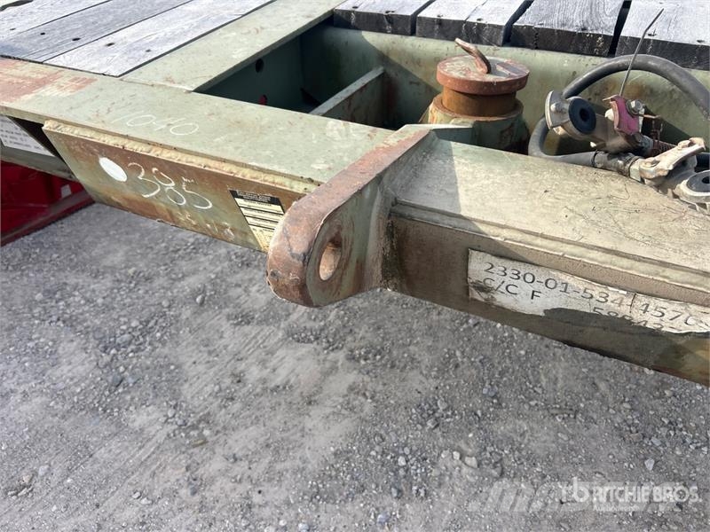 Kalyn 40 ft Tri/A Folding Neck Trailer Zemie treileri