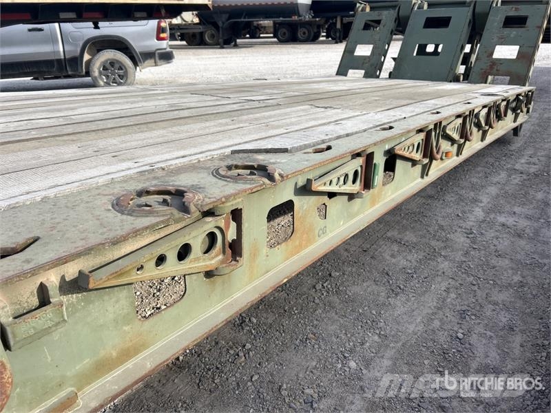 Kalyn 40 ft Tri/A Folding Neck Trailer Zemie treileri