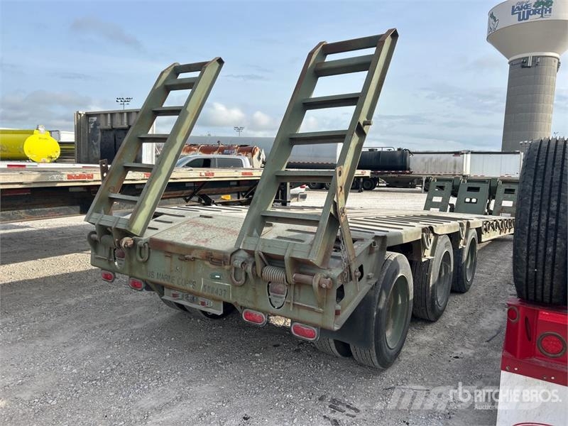 Kalyn 40 ft Tri/A Folding Neck Trailer Zemie treileri