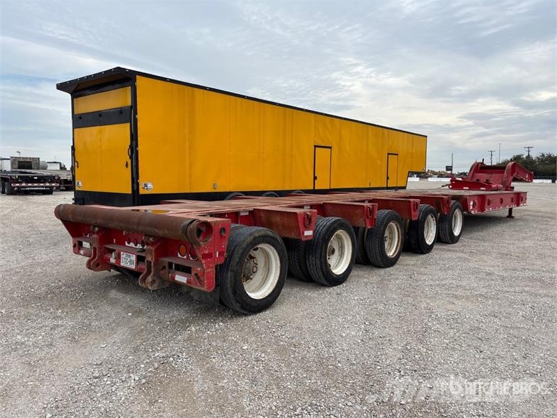 Kalyn 45 ft 5/Axle Lowboy Oilfield Trailer Pārstrādes iekārtas
