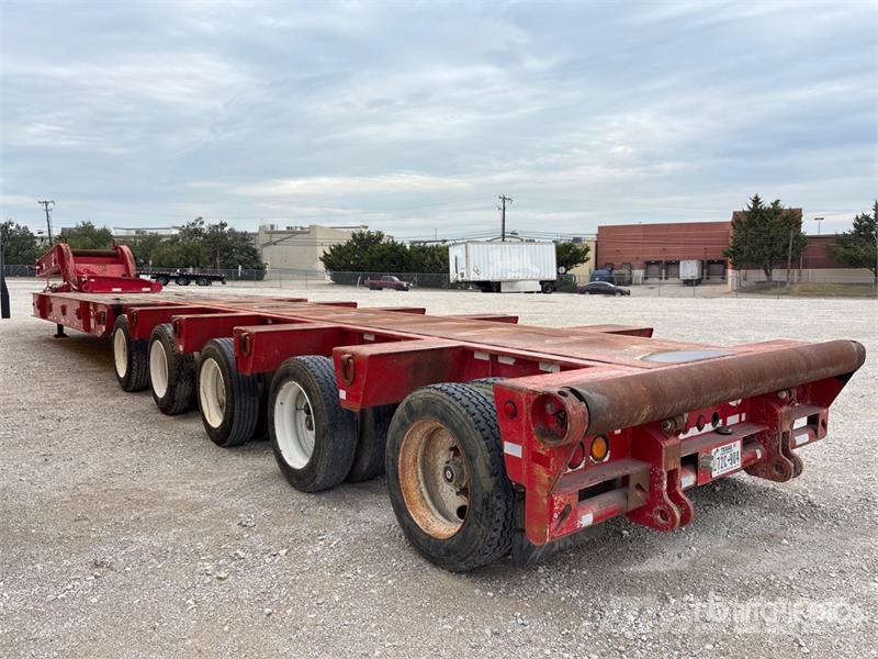Kalyn 45 ft 5/Axle Lowboy Oilfield Trailer Pārstrādes iekārtas