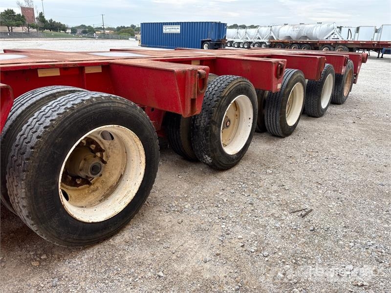 Kalyn 45 ft 5/Axle Lowboy Oilfield Trailer Pārstrādes iekārtas