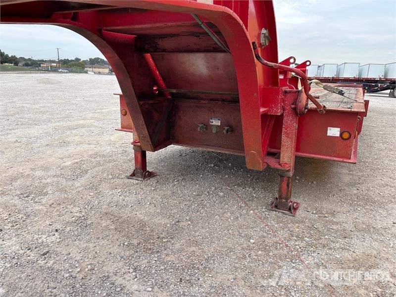 Kalyn 45 ft 5/Axle Lowboy Oilfield Trailer Pārstrādes iekārtas