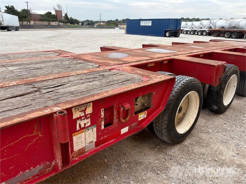 Kalyn 45 ft 5/Axle Lowboy Oilfield Trailer Pārstrādes iekārtas