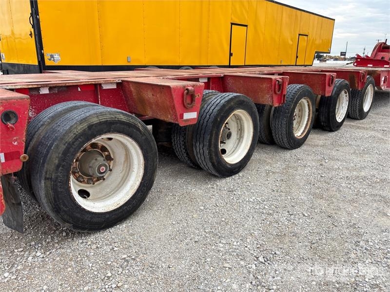 Kalyn 45 ft 5/Axle Lowboy Oilfield Trailer Pārstrādes iekārtas