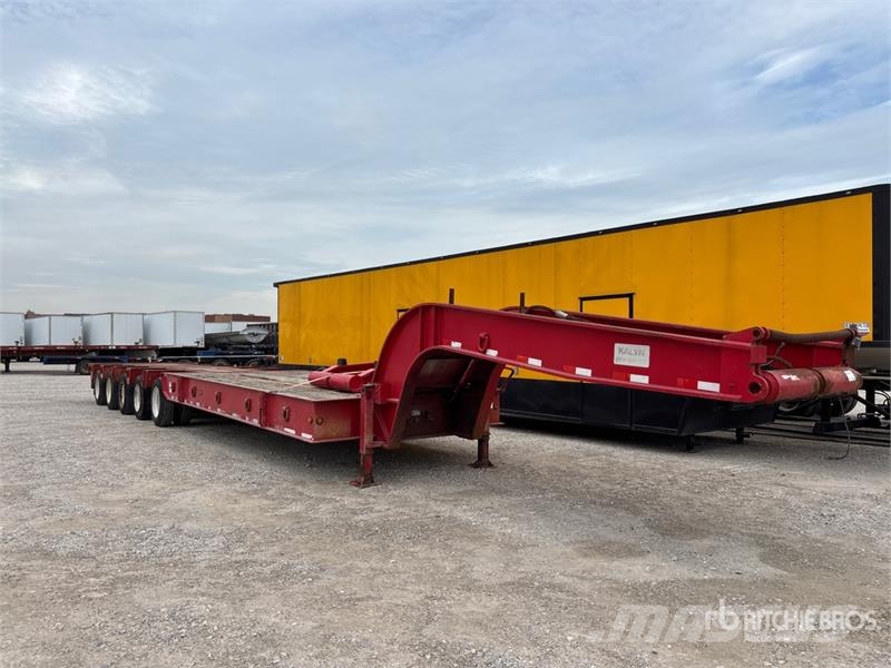 Kalyn 45 ft 5/Axle Lowboy Oilfield Trailer Pārstrādes iekārtas