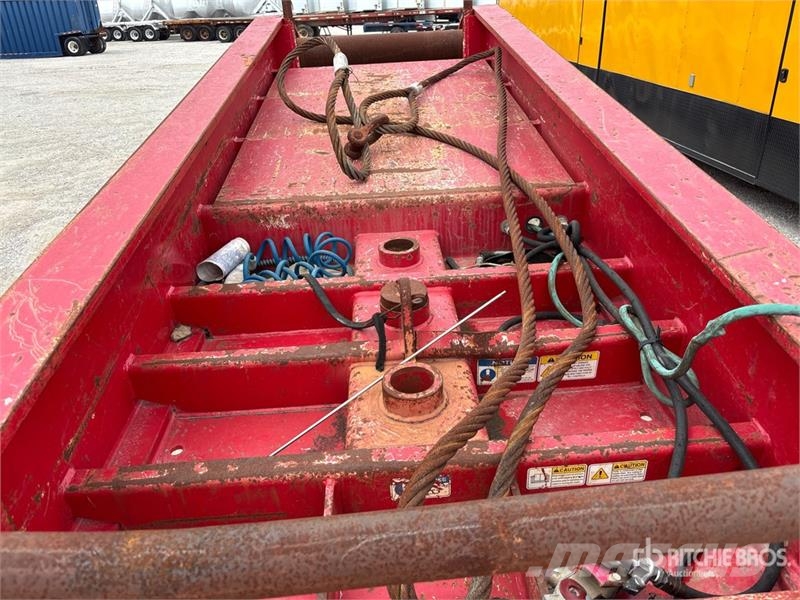 Kalyn 45 ft 5/Axle Lowboy Oilfield Trailer Pārstrādes iekārtas