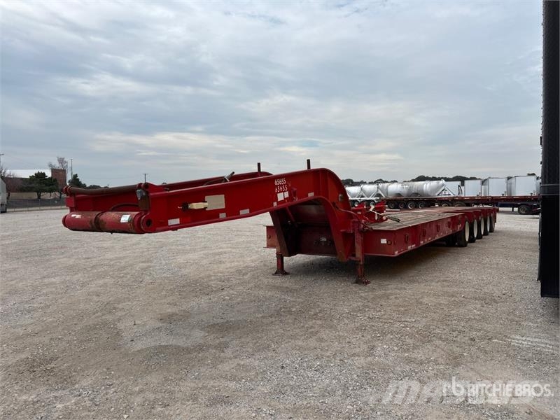 Kalyn 45 ft 5/Axle Lowboy Oilfield Trailer Pārstrādes iekārtas