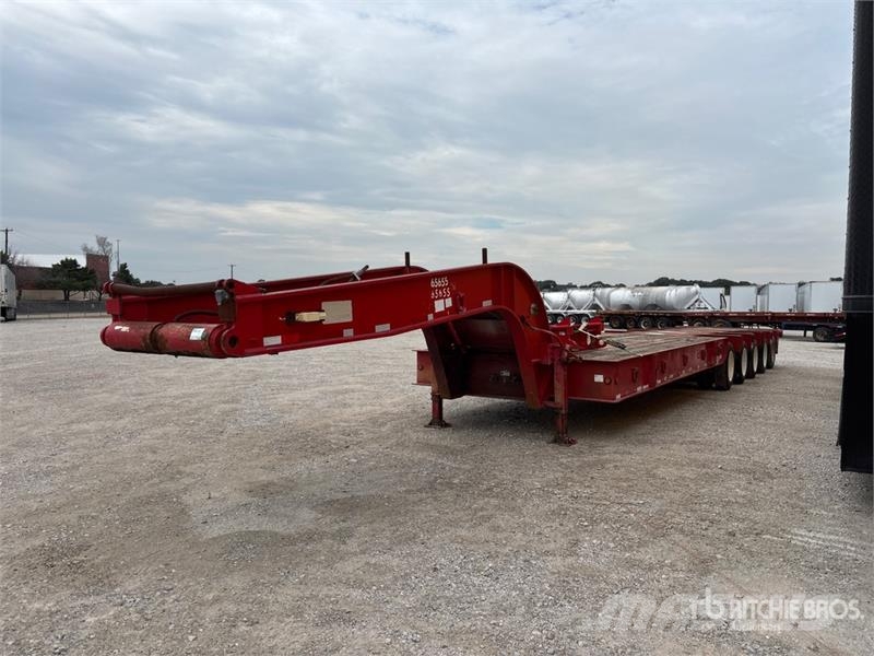 Kalyn 45 ft 5/Axle Lowboy Oilfield Trailer Pārstrādes iekārtas