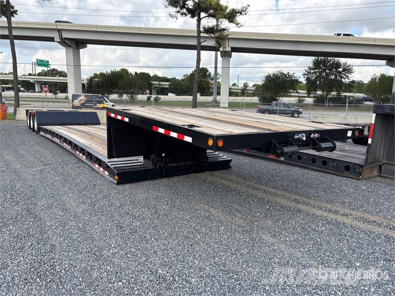 Kalyn Siebert Tri/A Removable Gooseneck Lowboy Trailer Caricatore basso