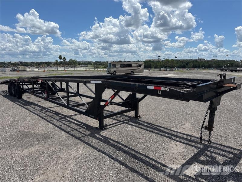 Kauffman Trailers Tri/A 4 Car Open Car Carrier Tra 車両運搬用トレーラー