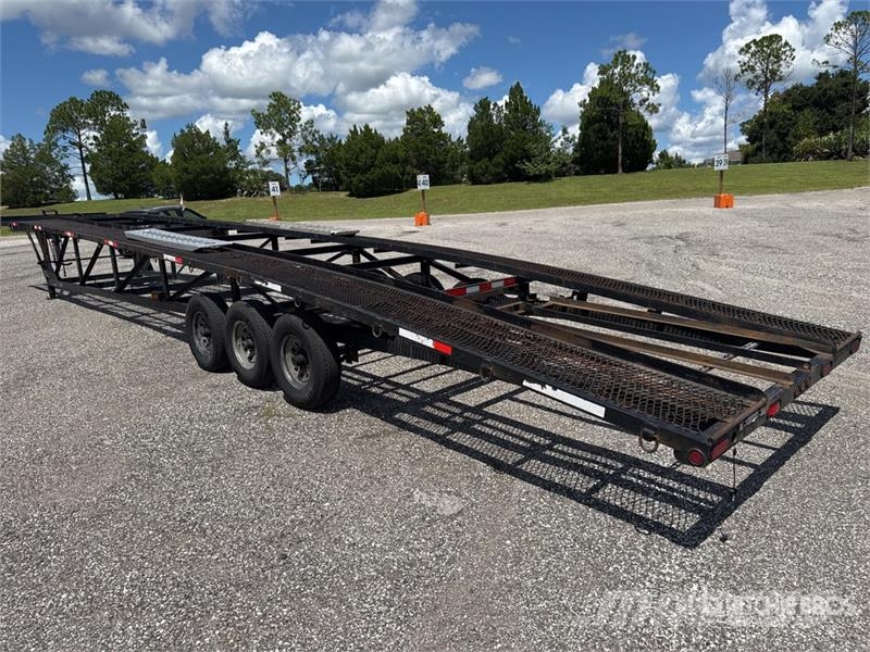 Kauffman Trailers Tri/A 4 Car Open Car Carrier Tra 車両運搬用トレーラー