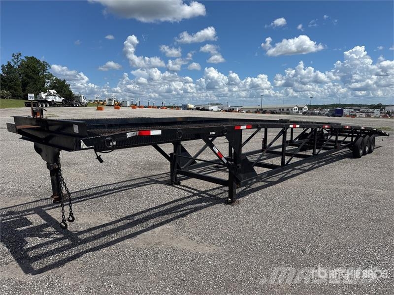 Kauffman Trailers Tri/A 4 Car Open Car Carrier Tra 車両運搬用トレーラー