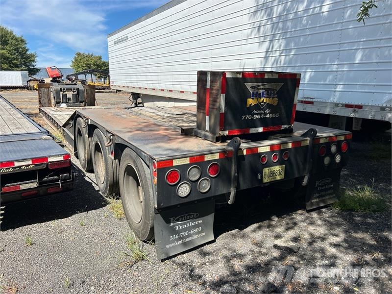 Kaufman DP55 55 ton Tri/A Lowboy Trailer Low loaders