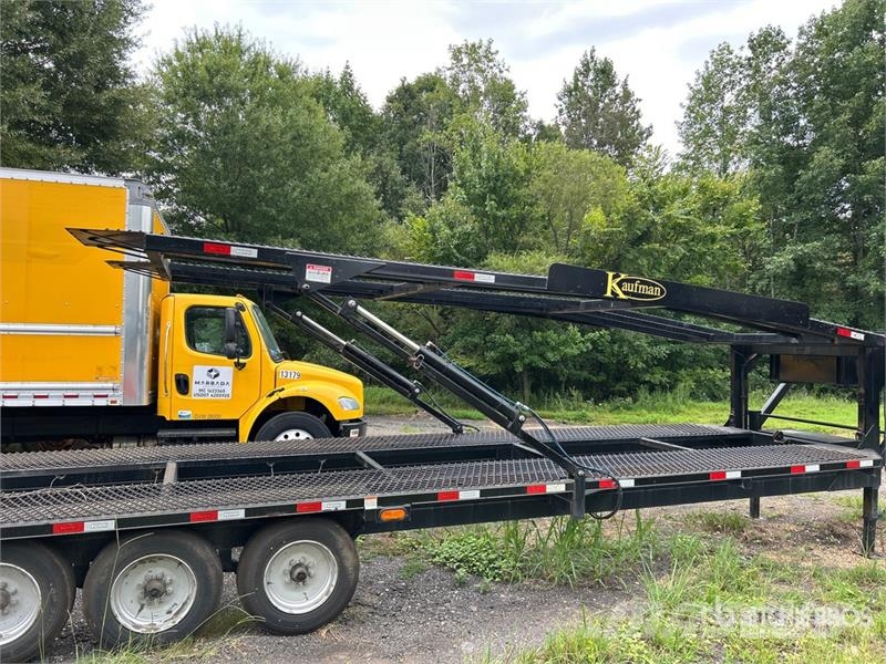 Kaufman EZIV Tri/A Open Car Carrier Trailer Poluprikolice za autotransporter
