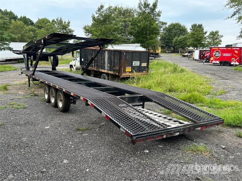 Kaufman EZIV Tri/A Open Car Carrier Trailer Poluprikolice za autotransporter