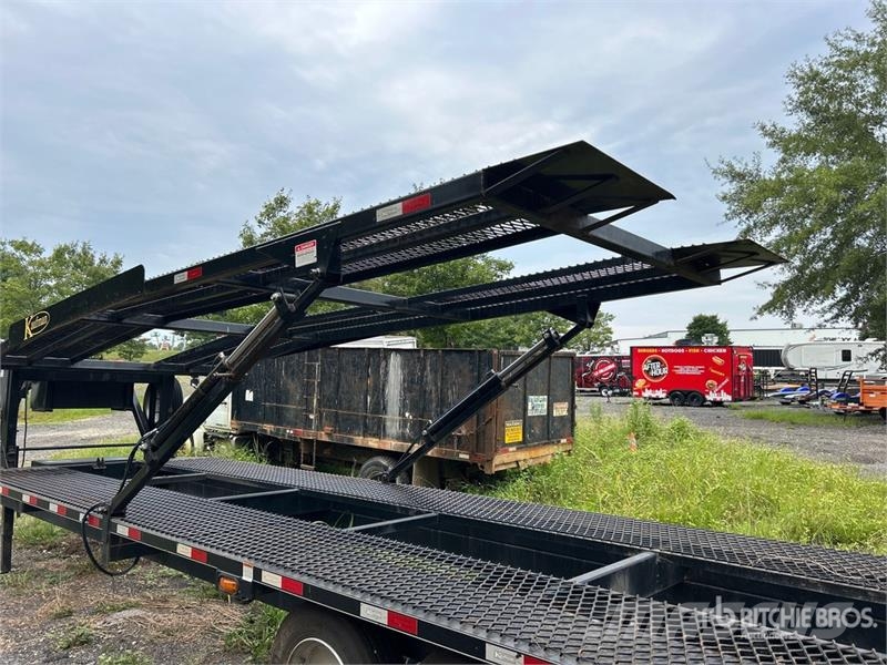 Kaufman EZIV Tri/A Open Car Carrier Trailer Poluprikolice za autotransporter