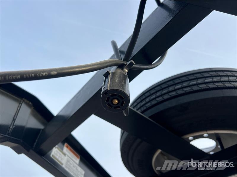 Kaufman FCL-8K-35.5 35 ft T/A Gooseneck Equipment Trailer Auto pārvadāšanas treileri