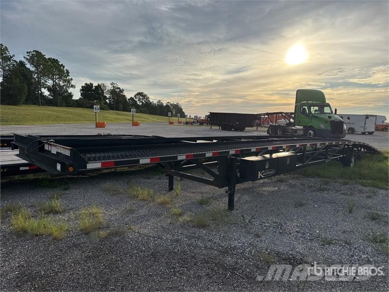 Kaufman Tri/A 3 Car Open 48 ft Car Carrier Trailer Autotransport-Auflieger